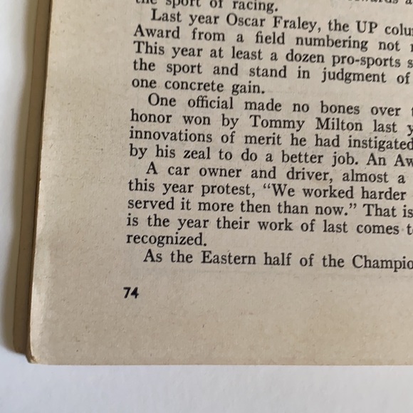 Speed Age Vintage Auto Racing Magazine, December 1951, Vol. 5 No. 8 - Picture 9 of 13